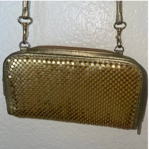 ⭐️ Chainmail Y2K Hipster Chic Glam 90s Hippie Romantic Mini Sling Bag Purse - Picture 6 of 6